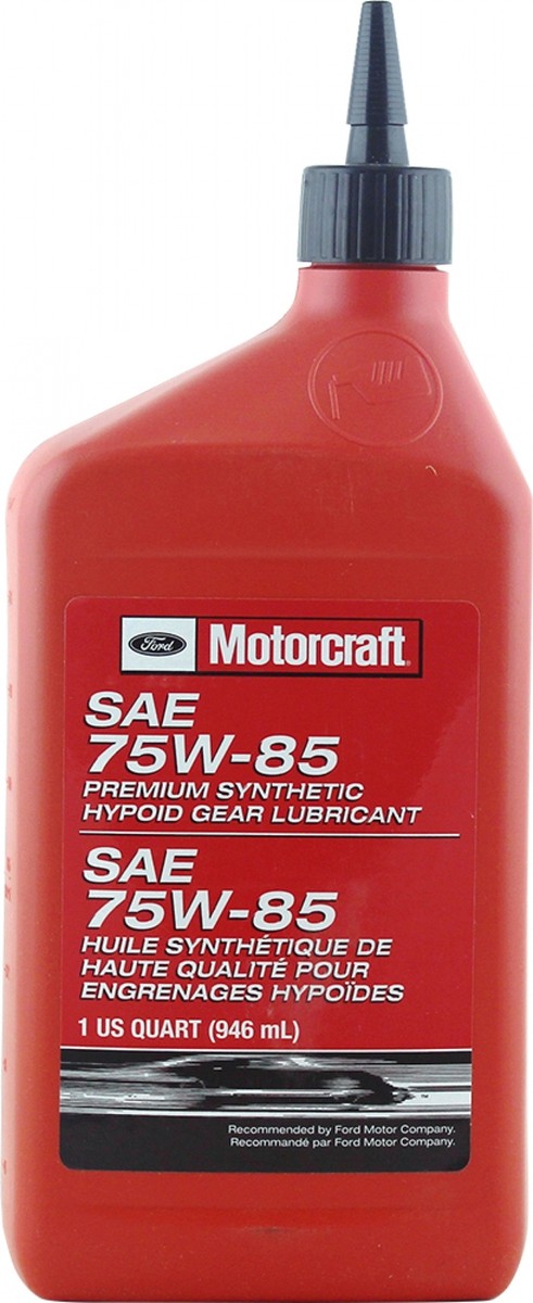 MOTORCRAFT SAE 75W-85 PREMIUM SYNTHETIC HYPOID GEAR LUBRICANT