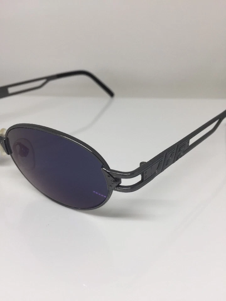 Nuevas gafas de sol vintage Jean Paul Gaultier JPG 58-6109 C. gris oscuro Gunmetal Japón Foto 2 de 4
