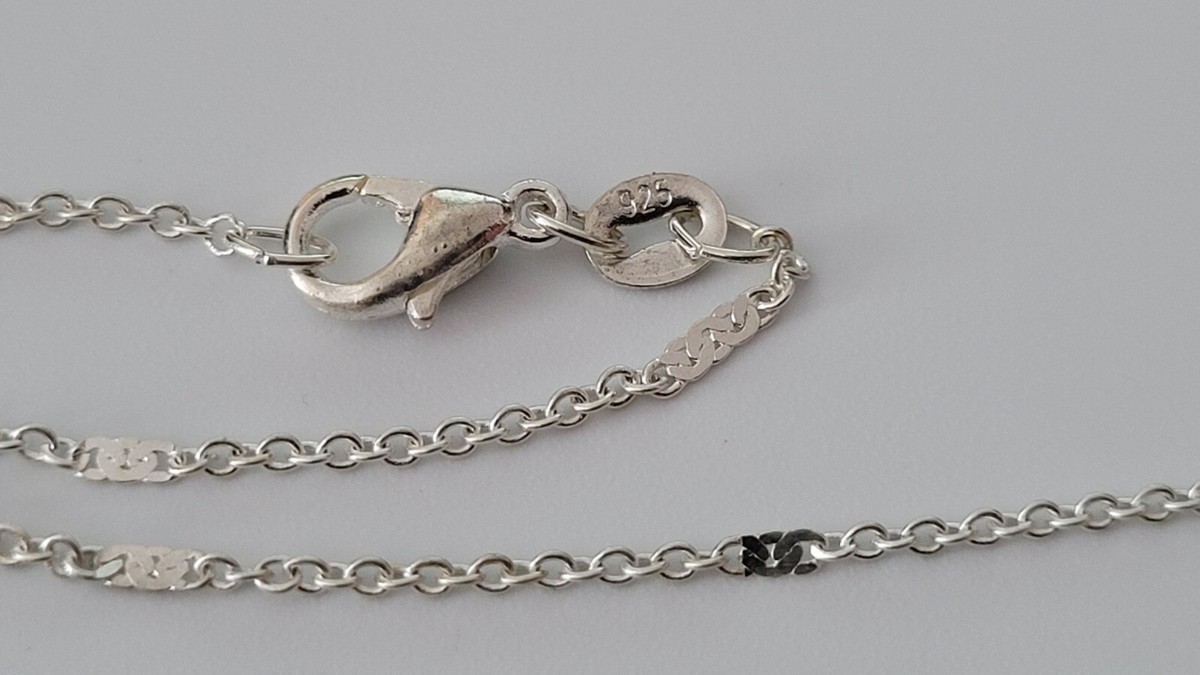 Chaîne Corde, Argent 925, 55 cm - Manillon