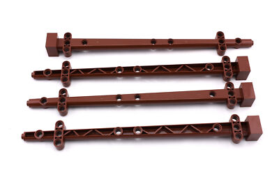 TCM BRICKS Reddish Brown 2x2x20 Boat Mast X4 Compatible Parts & Pieces