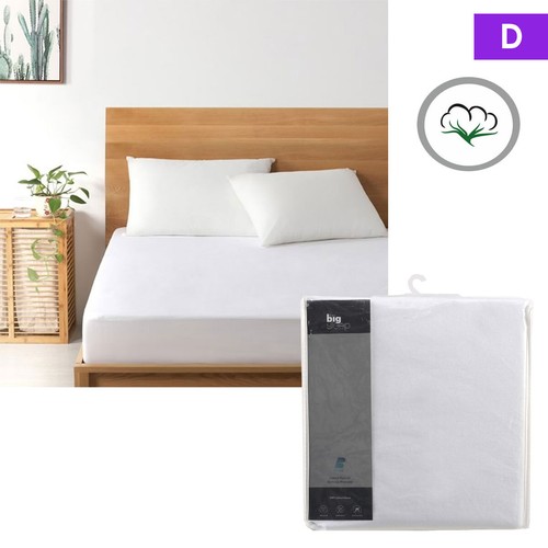Cotton Flannel Waterproof Mattress Protector by Big Sleep - Picture 6 of 8
