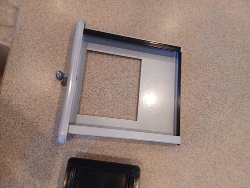Stainless Steel Francis Francis X1 Storage Door/Drip Tray - Picture 3 of 5