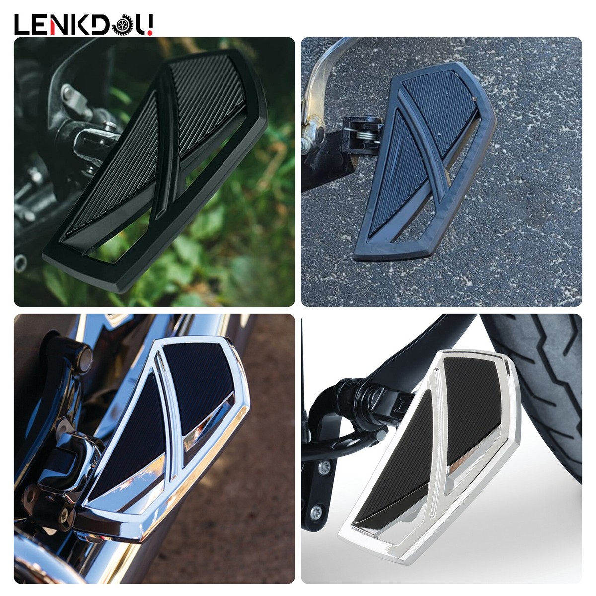 Phantom Rider Floorboards Mount For Honda VT1300CS VT1100C VF750CD