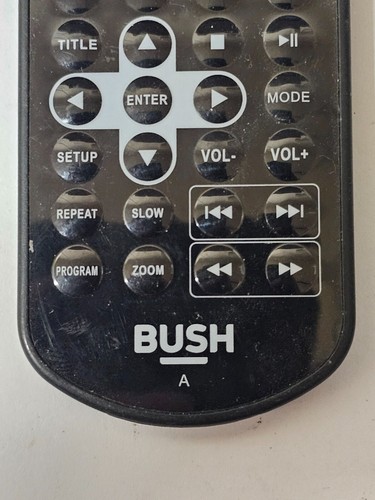 GENUINE ORIGINAL BUSH PDVD-163C 2P DVD PLAYER PORTABLE REMOTE CONTROL. - Picture 3 of 4