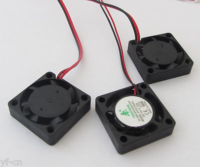100pcs Mini Brushless DC Cooling Fan 25x25x7mm 25mm 2507 5V 0.10A 7 blades 2pin