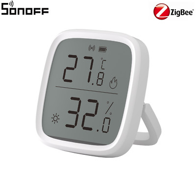 SONOFF SNZB-02D ZigBee LCD Smart Temperatur Feuchtigkeit Sensor Echtzeitüberwach