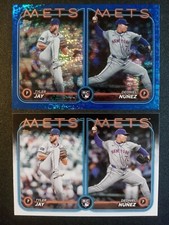 (2) 2024 Topps Blue Glitter Tyler Jay/Dedniel Nunez 893/999 RCs # US82 