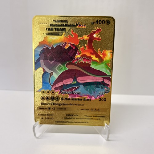 custom vmax pokemon cards Grimmsnarl Gold Foil Card HP 330 Gigantamax 115/189 Year2020 for Sale in Scottsdale, AZ Charizard Vmax Darkness Ablaze Pokmon