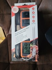 ThermoPro TP20 Wireless Cooking Food Remote Thermometer with Dual Probe - Orange