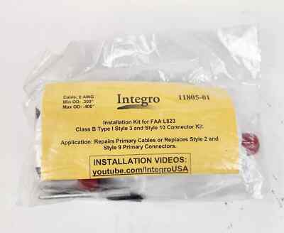 Integro 11805-01 Installation Kit for FAA L823 