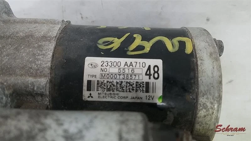 Motor de arranque CVT compatible con 13-17 XV CROSSTREK 1975545 Foto 2 de 4