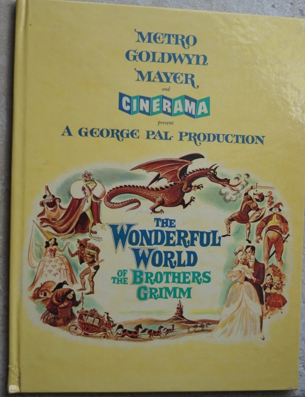 Souvenir Movie HB Book-The Wonderful World Of The Brothers Grimm