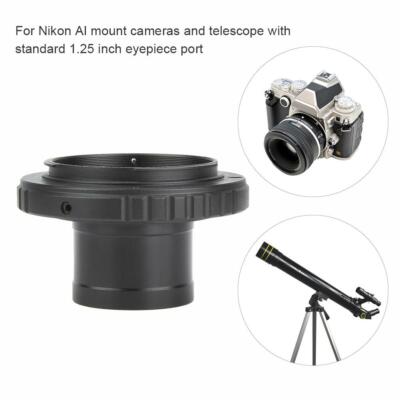 T2 - 1,25 Zoll Adapter Ring Teleskop für Nikon Halterung G/S/D Serie Kamera