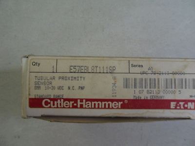 1 EATON E57EBL8T111SP INDUCTIVE PROXIMITY SENSOR