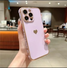 Telefono Protector Cober Funda Para De Iphone 13 Pro Max Case Cover Purple 