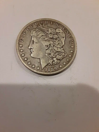 1889 - O Morgan Silver Dollar VF - See Picture #1615