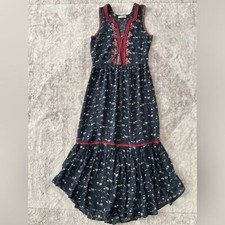 Ulla Johnson Leena Silk Midi Floral Dress Size 0