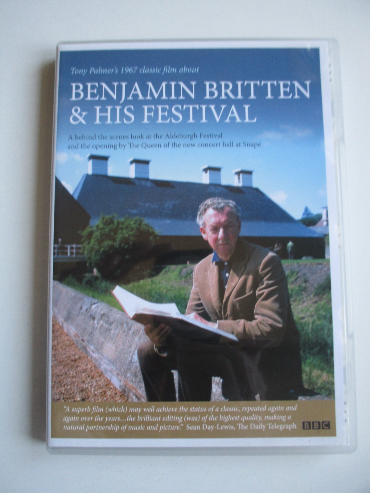 BENJAMIN BRITTEN & HIS FESTIVAL DVD [2012] ALDEBURGH FESTIVAL, SNAPE TONY PALMER