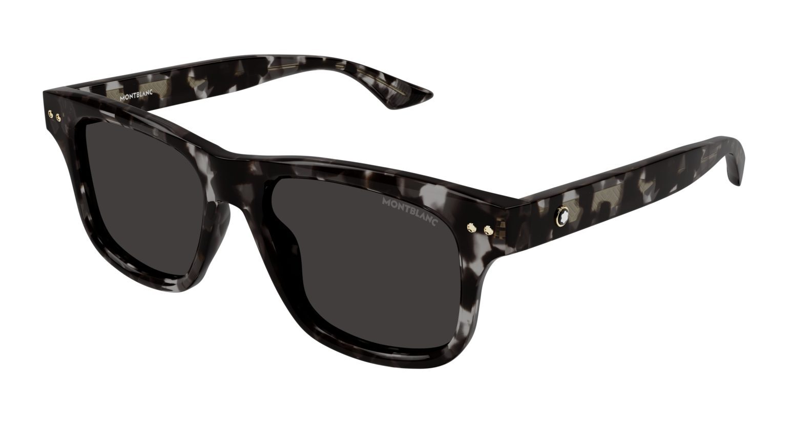 НОВЫЕ черные солнцезащитные очки Mont Blanc MB0319S-003