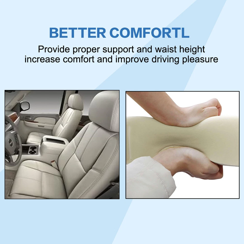 Cubierta de asiento y espuma inferior de cuero tostado para conductor/pasajero Chevy Silverado 2007-14 Foto 3 de 4