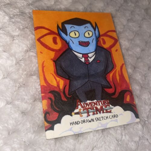 2014 Cryptozoic Adventure Time Artist Sketch Card - Marceline’s Father - 1/1 - Picture 2 of 5