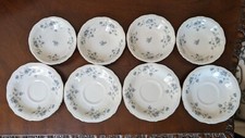 Set Of 8 Johann Haviland Blue Garland Fruit, Dessert, Cereal Bowls 5" 6" GERMANY