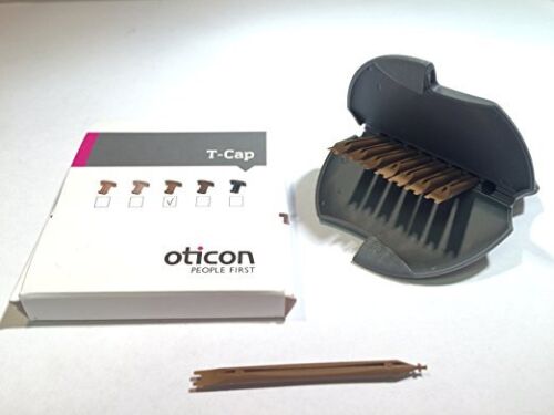 Oticon T-Cap Mic Cover (Pack of 8 Caps) Various Colours - Imagen 1 de 6