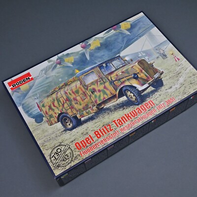 1/72 RODEN RD-730 Opel Blitz Kfz. 385 Truck Tankwagen Plastic model kit