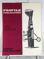The S.E.5A British airplane (Booklet, UK) Profile Publications #1