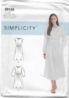 B230 SIMPLICITY S9138: DRESS SIZE 6-14 SEWING PATTERN