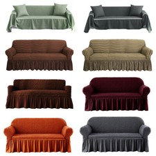 c Lattice Slipcover Sofa Couch Cover Cotton Linen 1 2 3 4 Seat Protector
