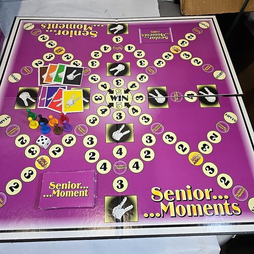 Senior Moments Board Game Family Fun Memory Game 2 to 8 Players New Open Complet - Picture 3 of 15