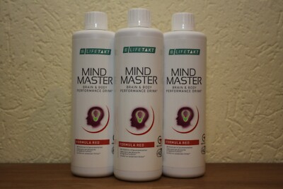 39,79 /l LR Mind Master Formula Red 3x500ml  Brain & Body  Drink Anti-Stress