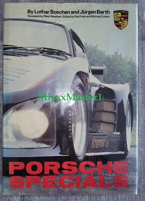 PORSCHE SPECIALS Lothar Boschen und Jürgen Barth Ausgabe 1986 Englisch