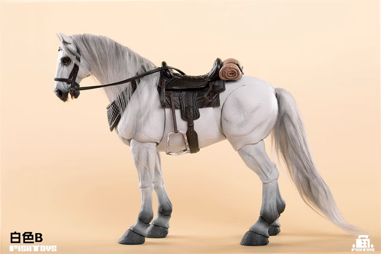 Fish Toys Wilderness series The soldier's mount 1/12 Horse Action