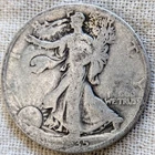 1935 D Walking Liberty Half Dollar Good : Low Mintage (3M) - .9 Fine Silver Coin