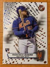 Francisco Alvarez 2023 Topps Pristine Rookie Card RC #124 New York Mets