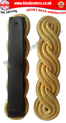 Schulterbrett mit Golddraht