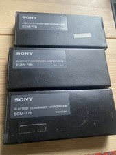 Sony Ecm-77b Lavalier Mic