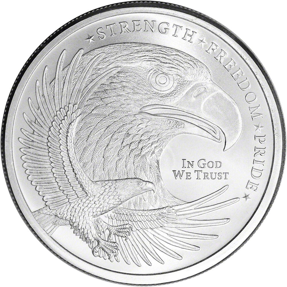 アメリカンシルバーイーグル ゴールデンステーツ ミントシルバーラウンド 1 oz. Golden State Mint Silver Round Eagle Design .999 Fine | eBay