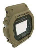 Casio G-Shock GehäUse Braun Case/Center Assy DW-5600LU-8ER Mineralglas