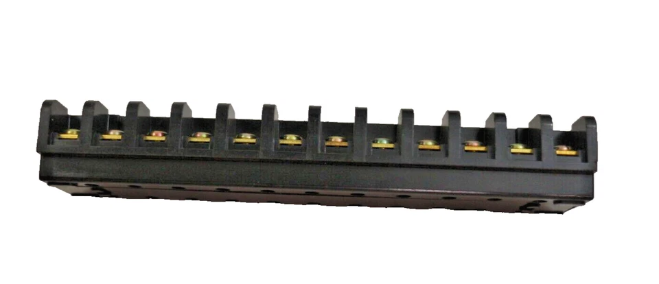 General Electric Double Row 12 Positions Wire Electric Terminal Block - Image 2 of 4