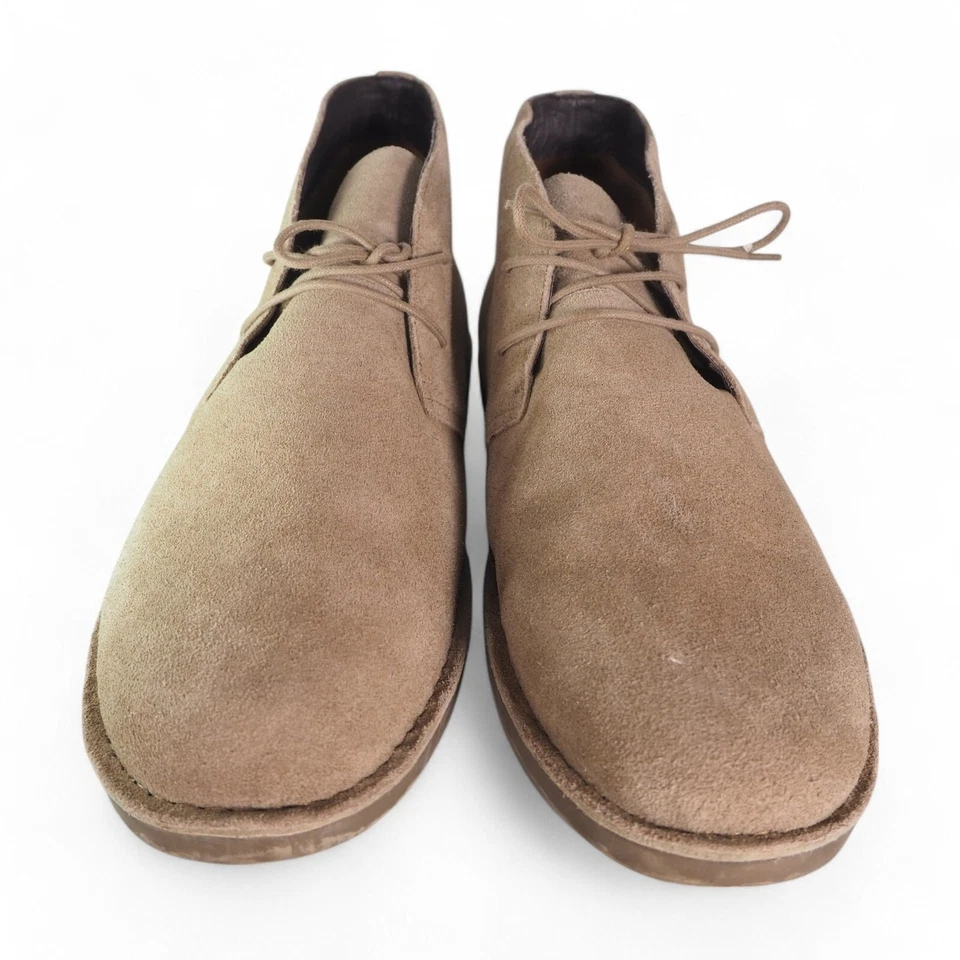 Botas J.Crew camurça deserto chukka bronzeado AA089 masculinas 13 - Imagem 3 de 4