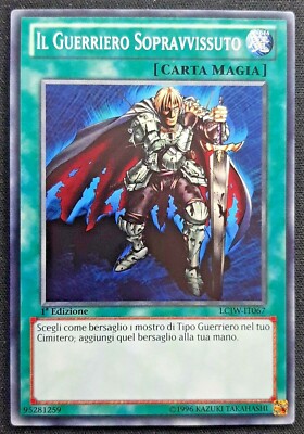 DER ÜBERLEBENDE KRIEGER Common auf Italienisch LCJW-IT067 YUGIOH