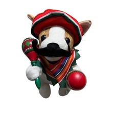 Animated Mariachi Puppy Singing Macarena Dog Dancing Plush Maracas Hug Me 121
