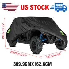 Utility Vehicle Cover Waterproof Protector For Can-Am Maverick X3 XDS XMR Turbo