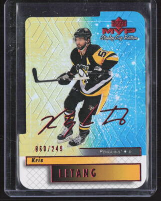 2019-20 Upper Deck MVP #38 Kris Letang Stanley Cup Edition Red /249