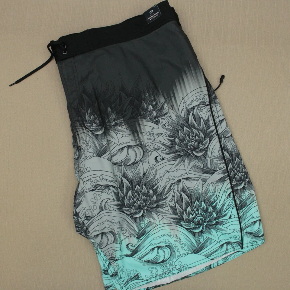 Roundtree & Yorke плавки мужской размер 1XB серый Aqua Beach сетки с подкладкой новый с Ярлыками - Изображение 2 из 4