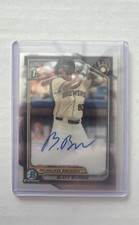 2024 Bowman Draft - Chrome Prospect Autographs Blake Burke #CPA-BB (AU, RC)