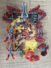 LEGO Bionicle Glatorian Kit Complete With Canisters And Instructions Malum Gresh